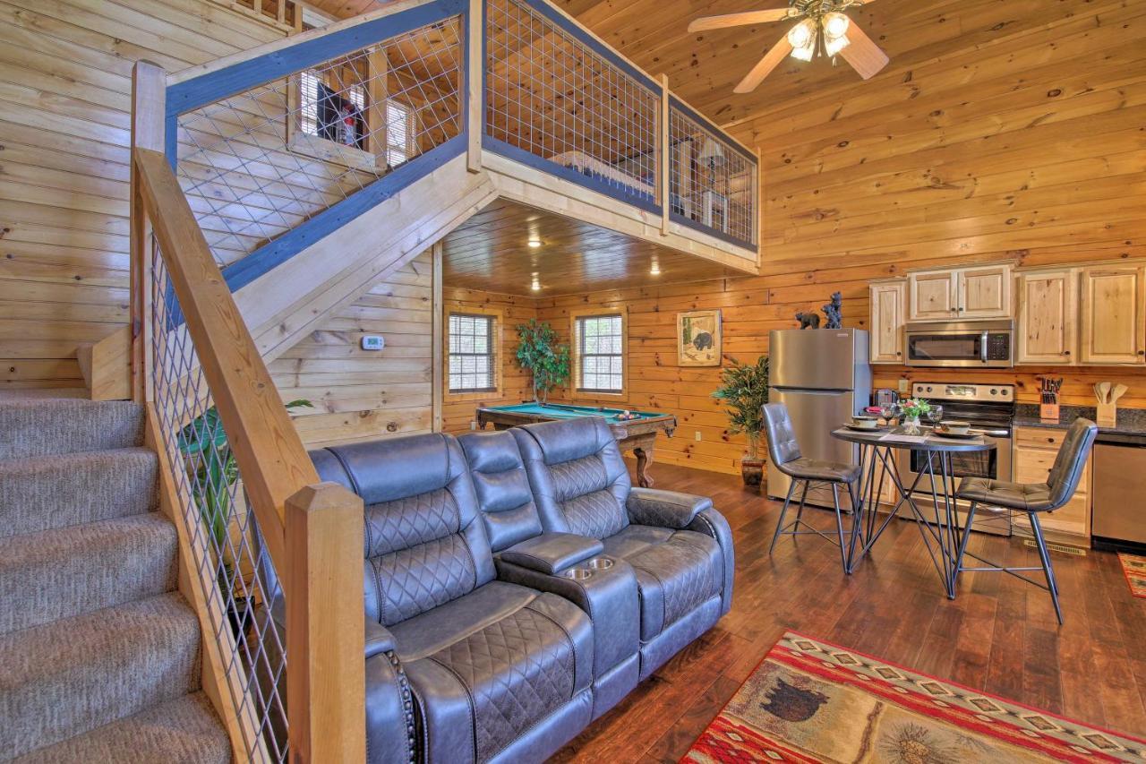 Gatlinburg Cabin With Pool Table And Hot Tub! Extérieur photo